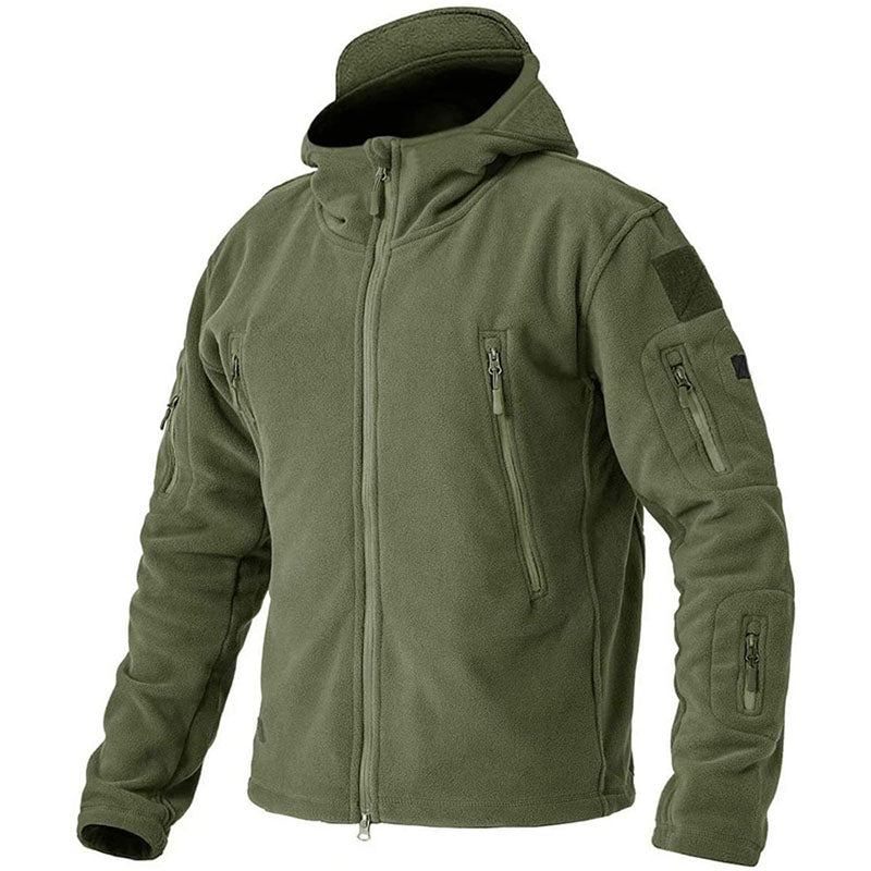Windproof fleece jacket for men