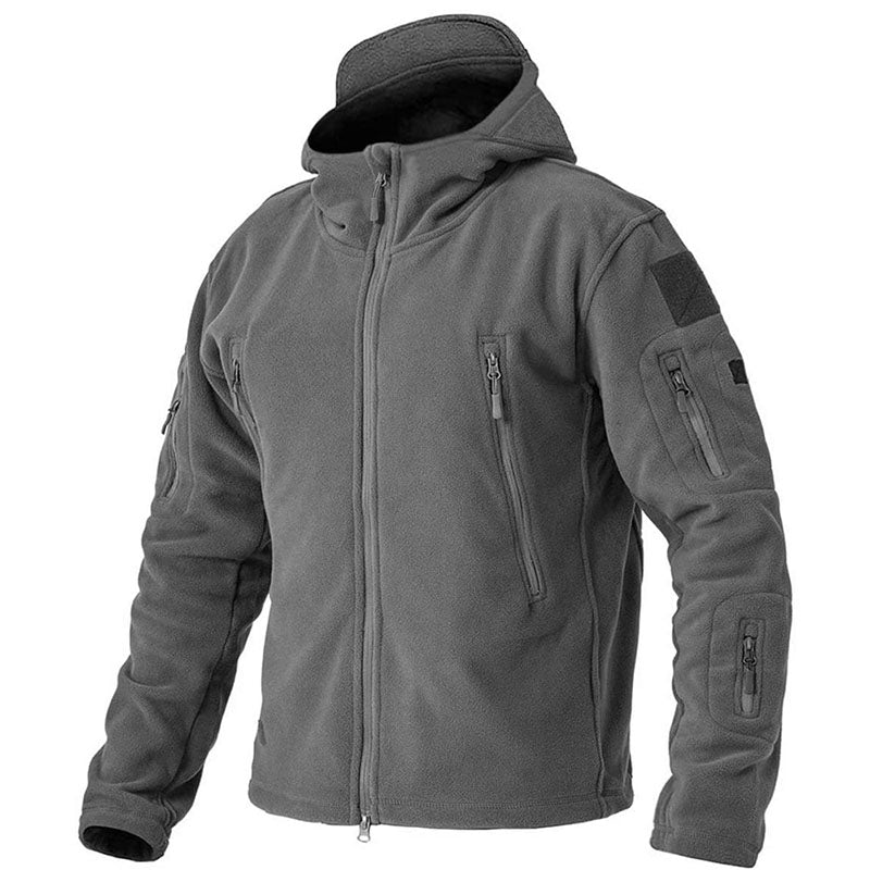 Windproof fleece jacket for men