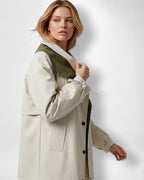 Women's Waterproof Coat with Multi-Layer Hood