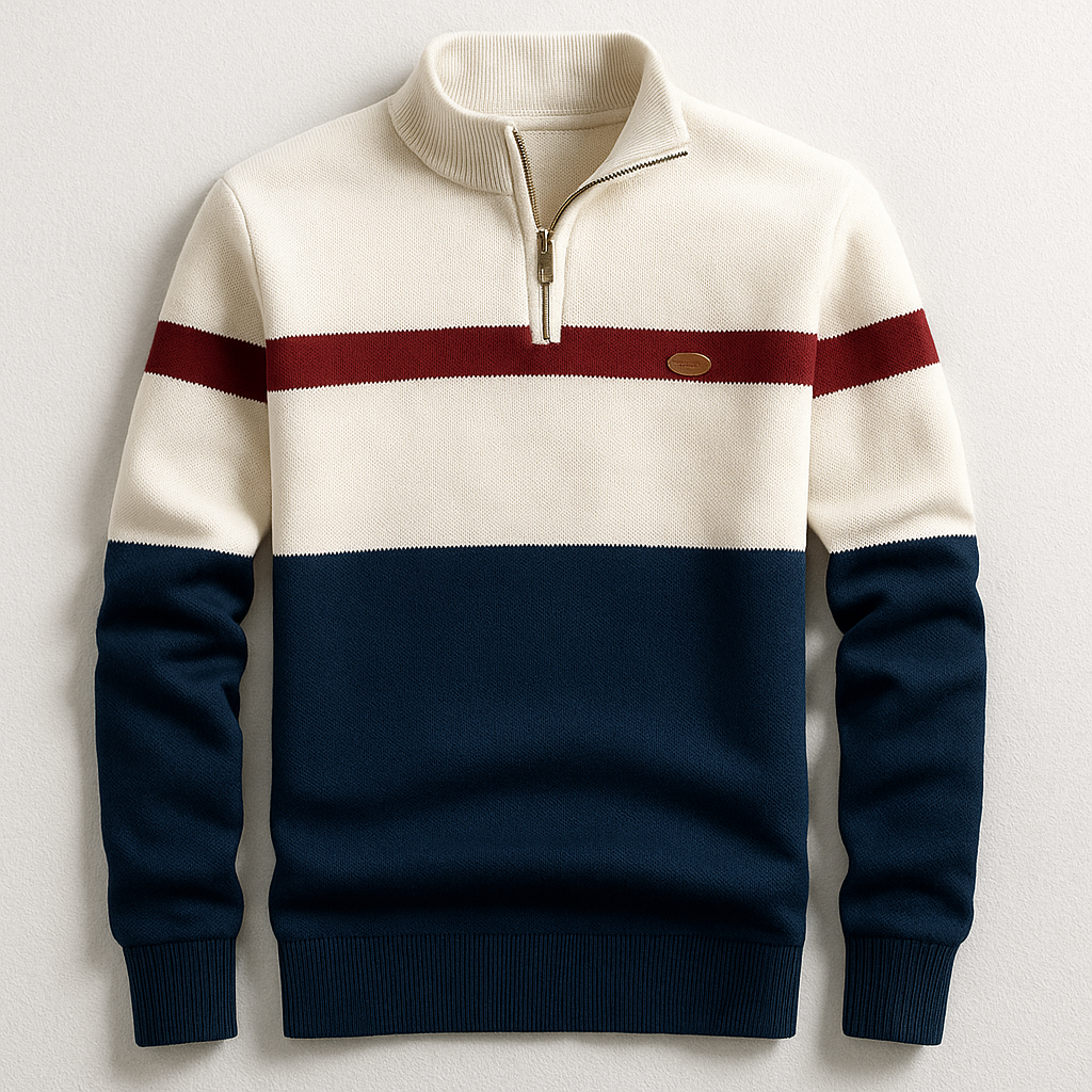 Kingsley Heritage Quarter-Zip Knit – Product image 03