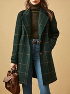 Evelyn Checked Tailored Coat – Product image 05