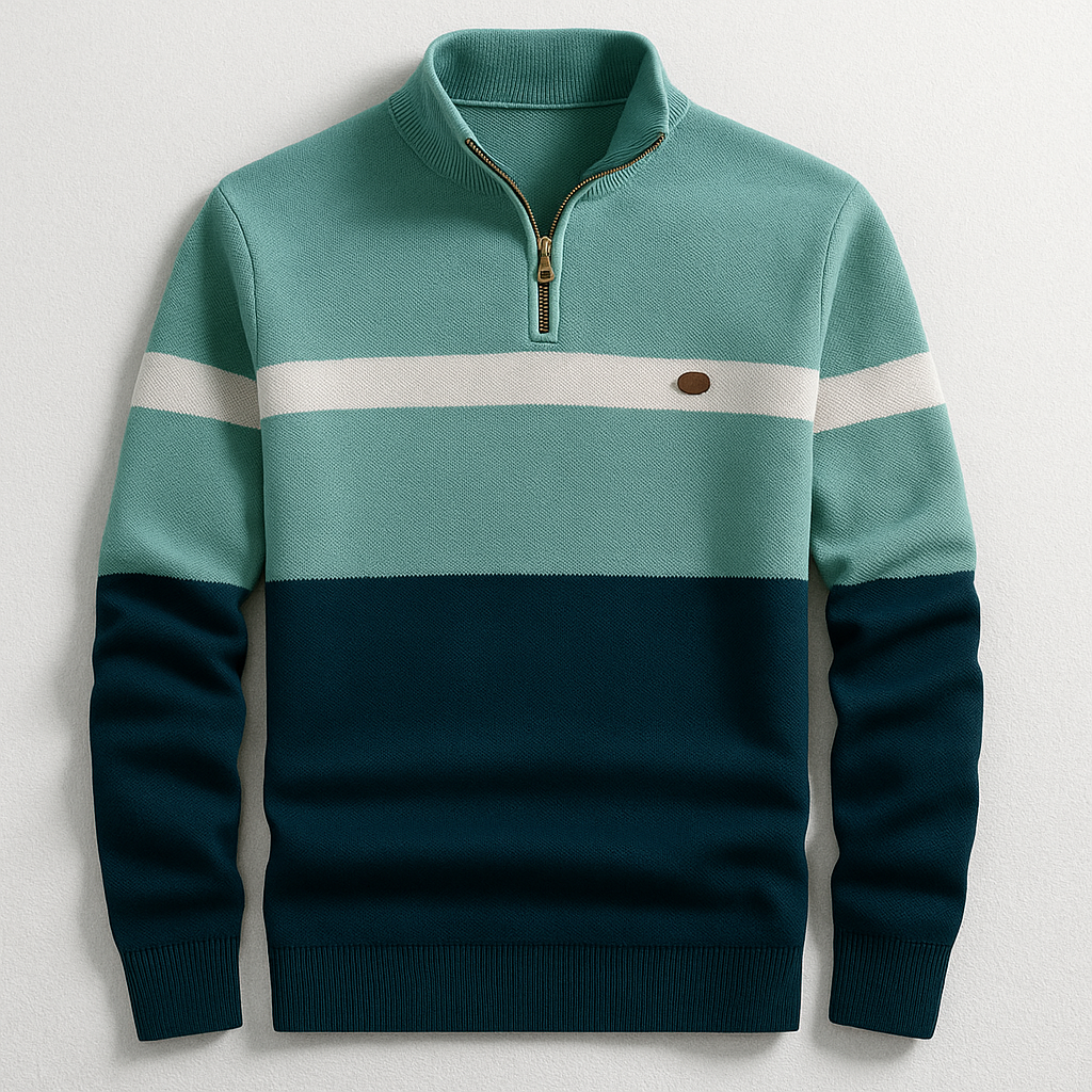 Kingsley Heritage Quarter-Zip Knit – Product image 04