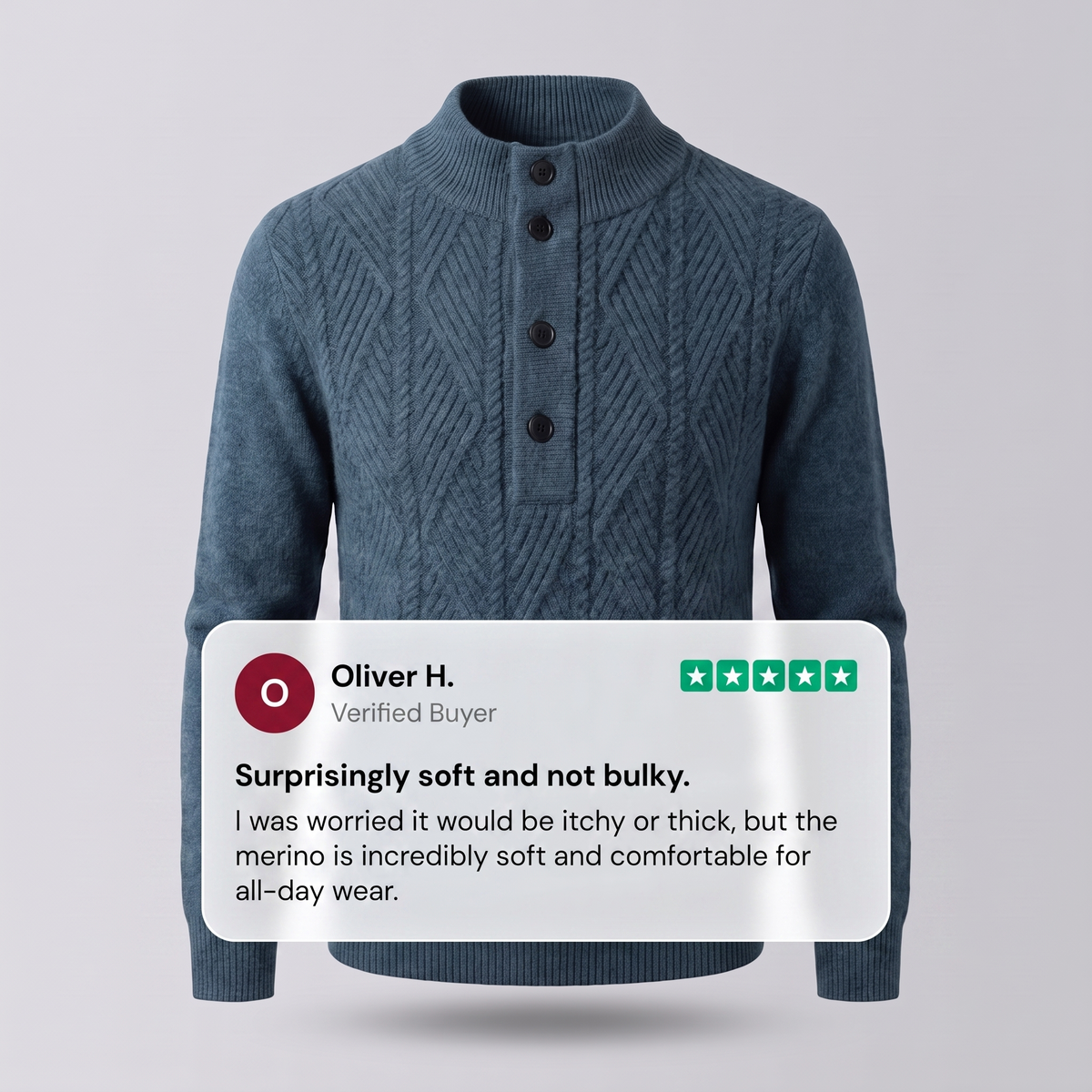 Exeter Merino Jumper