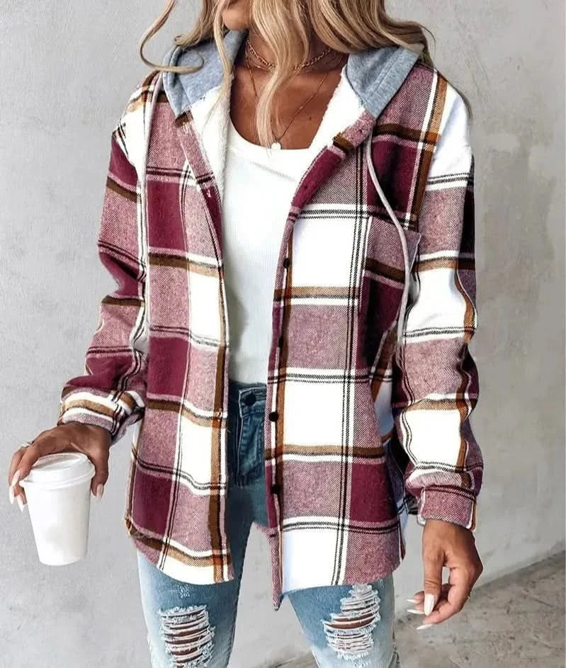 Braemar Plaid Hooded Coat – Product image 10