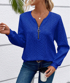 ROSIE - ZIP NECK JUMPER