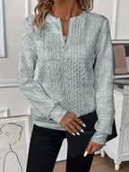 ROSIE - ZIP NECK JUMPER