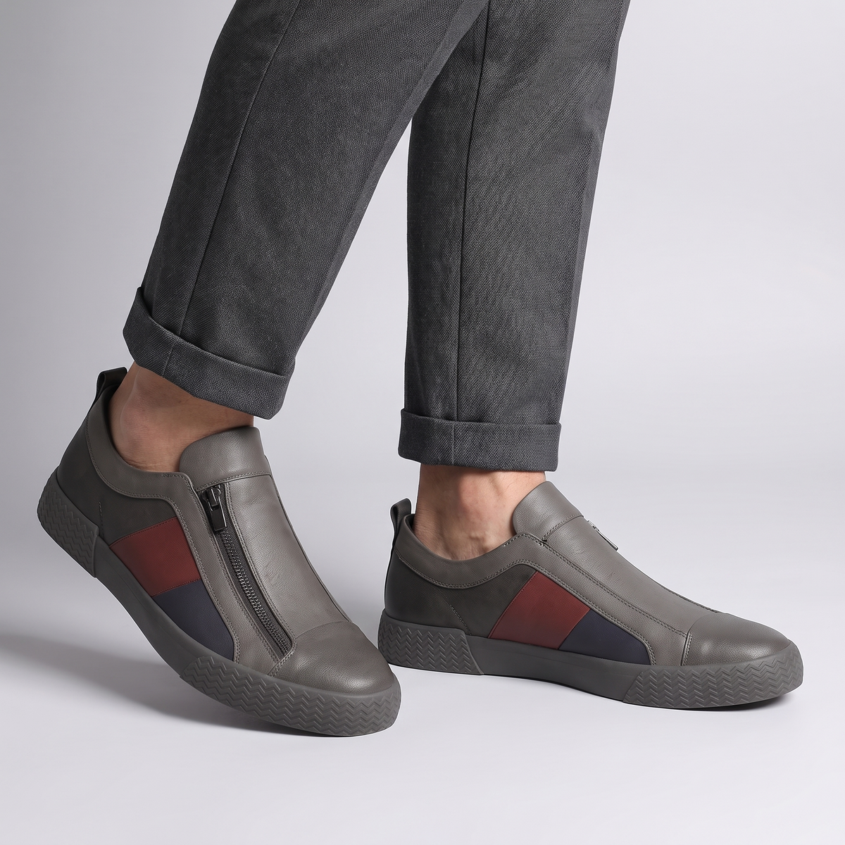 Canterbury Leather Trainers