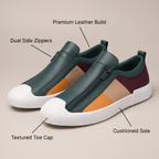 Canterbury Leather Trainers