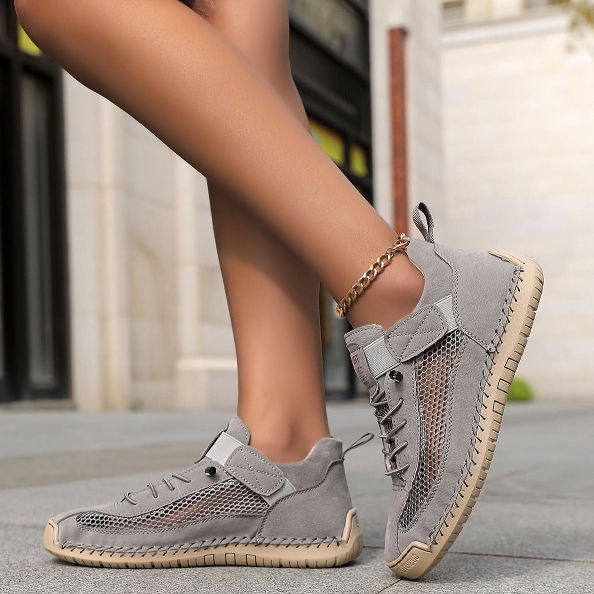 Solenne Air-Mesh Lace Sneakers – Product image 11