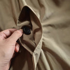 Lightweight Weather Ready Coat With Clean Fit and Button Front for Men