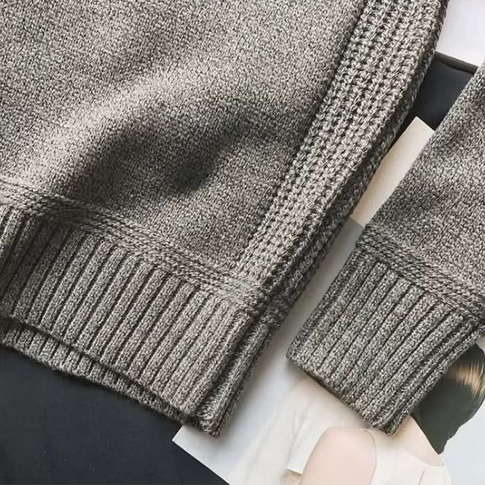 Havenridge Textured Crew Sweater – Product image 05