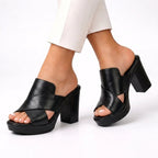 Elegant Comfort Mule Sandals - easy slip-on design with anti-slip outsole