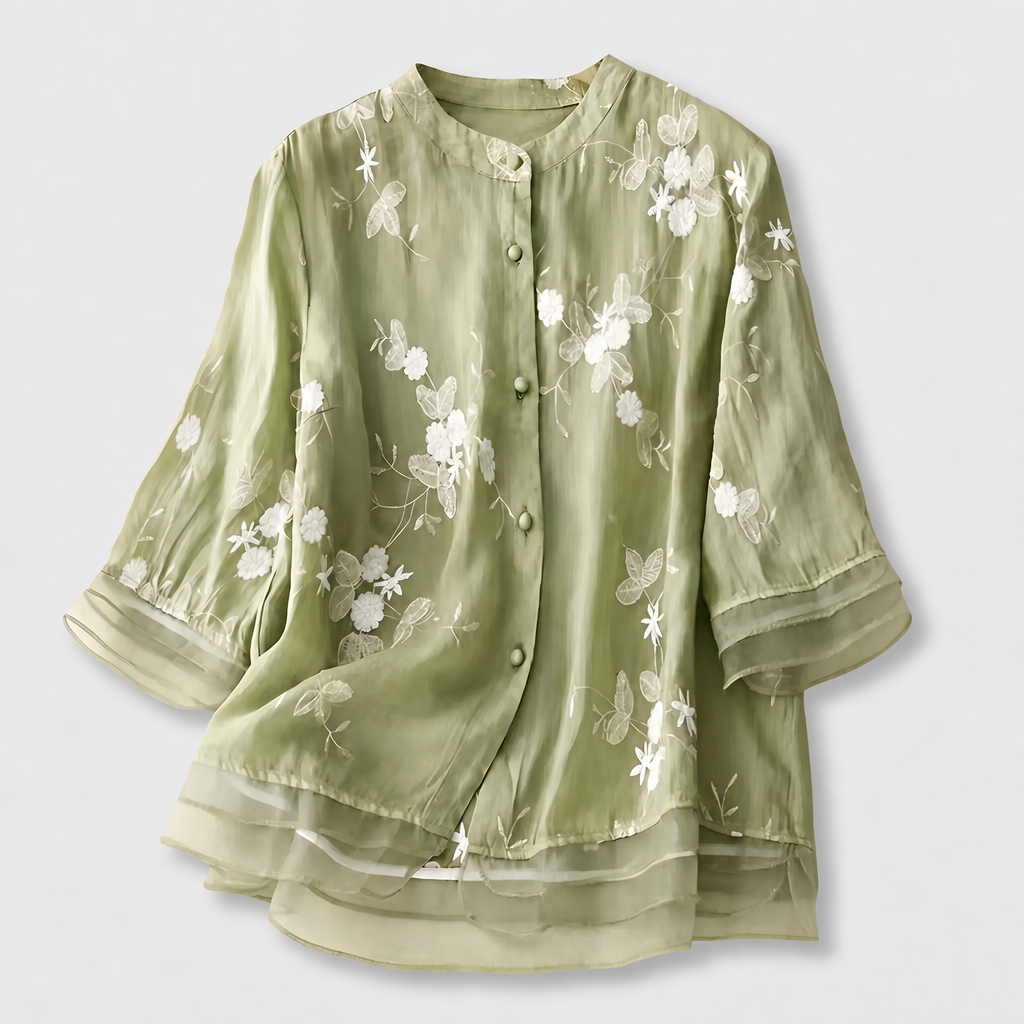 Meadow Embroidered Top