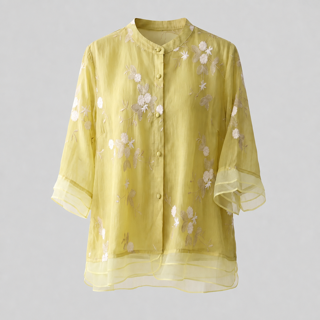 Meadow Embroidered Top