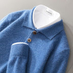 Wellington Cashmere-Blend Polo Knit – Product image 04