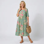 Flowy Summer Dress casual styling - comfortable everyday wear