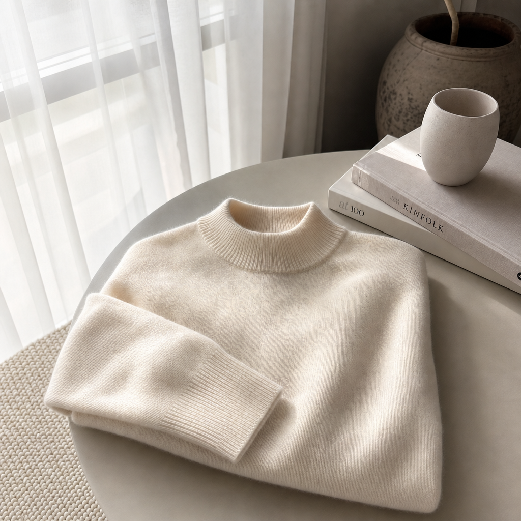 Bromley Cashmere-Blend Crew Knit – Product image 08