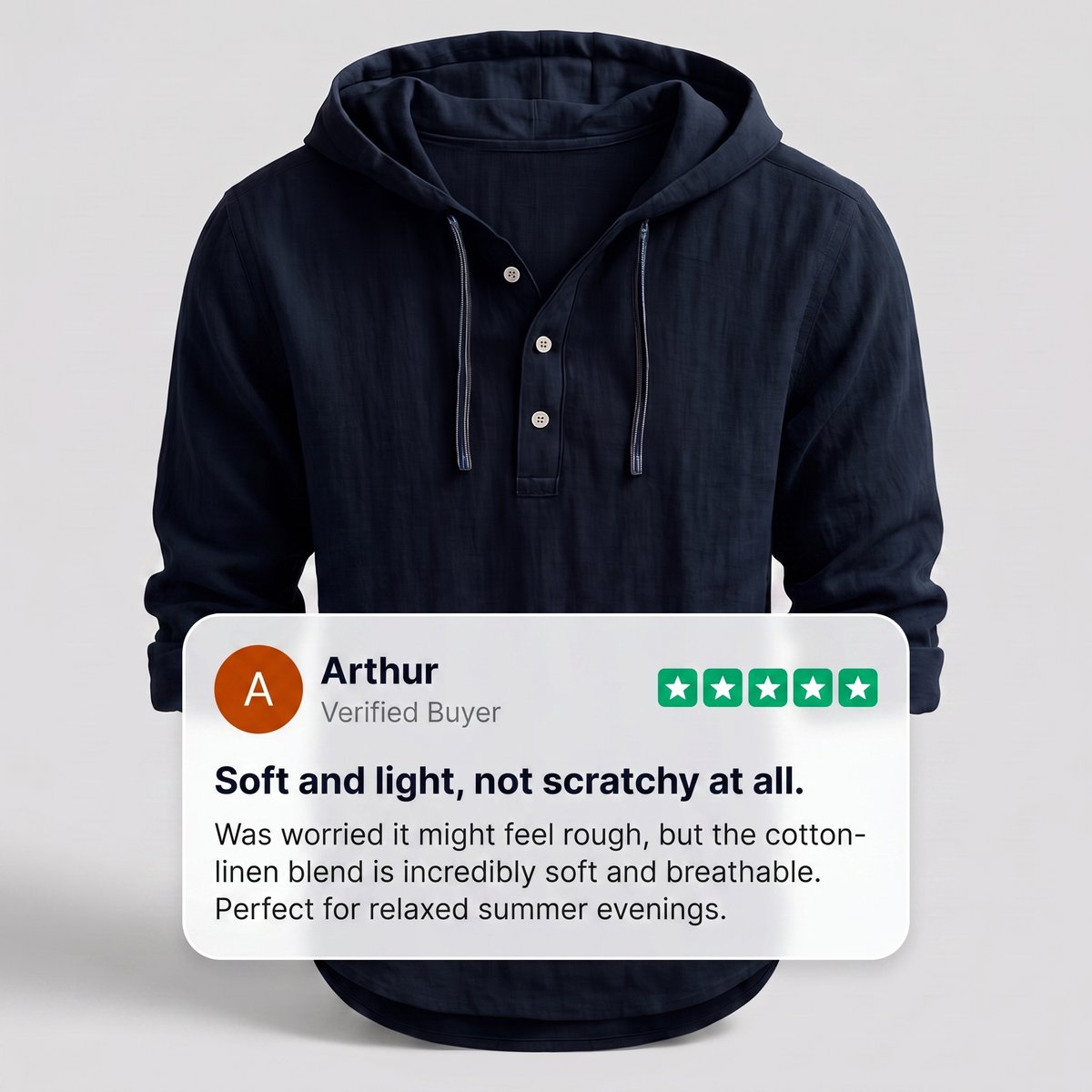 Camden Hooded Shirt