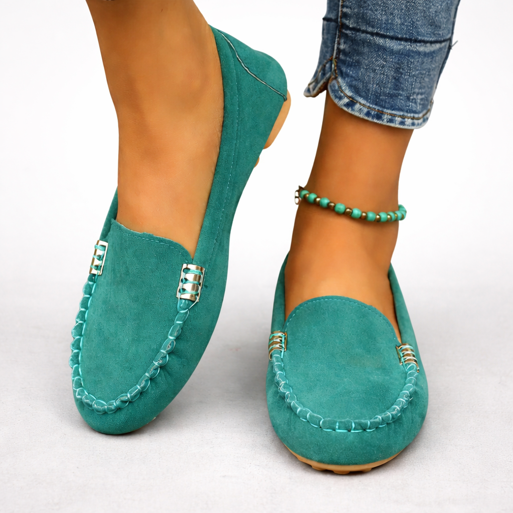 Maisie Soft Suede Flats – Product image 09