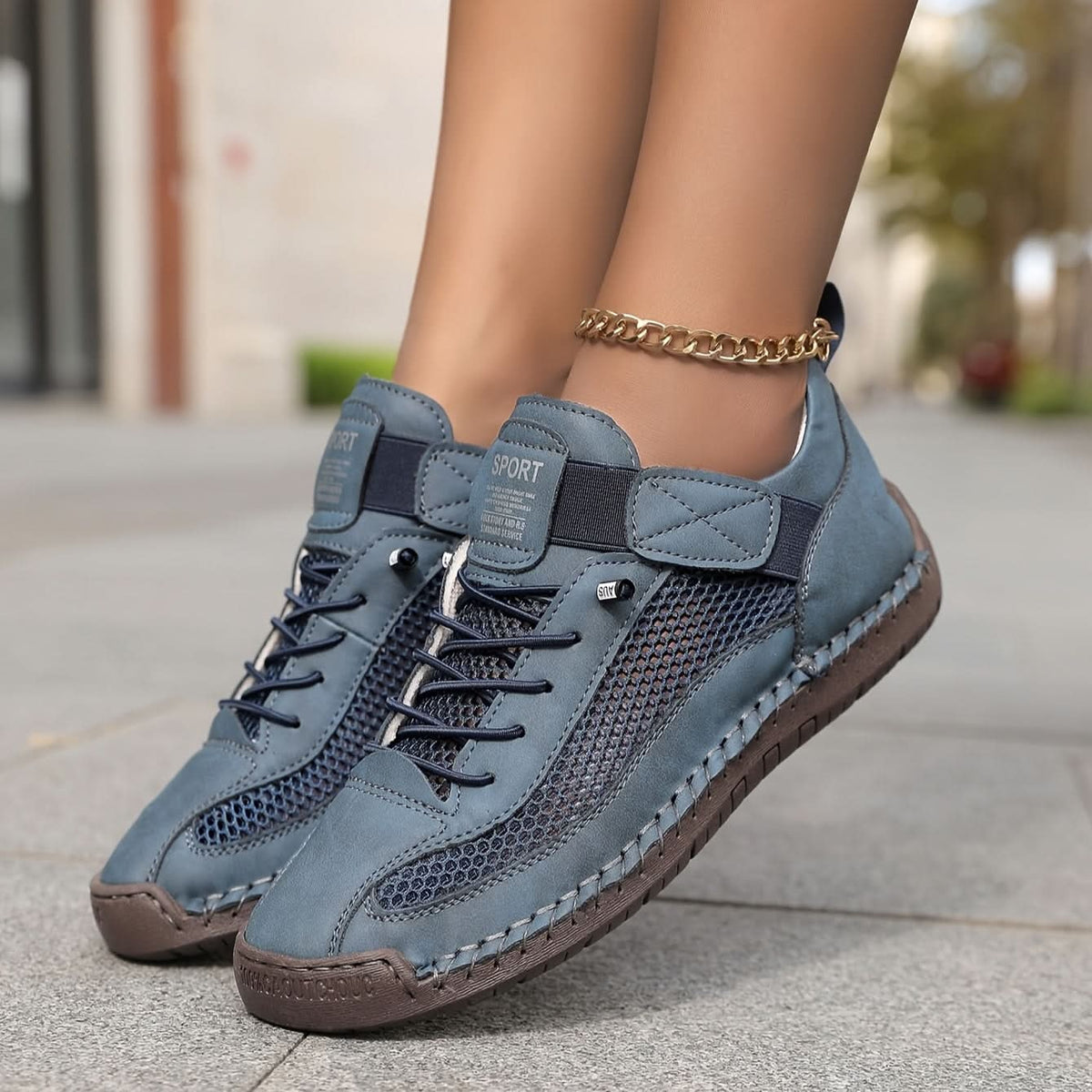 Solenne Air-Mesh Lace Sneakers – Product image 09