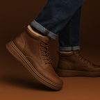 Northwick Fleece-Lined Leather Sneakers – Product image 04