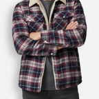 Men's Fleece Lined Lumberjack Jacket for Winter