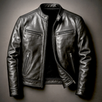 Marlow Vintage Leather-Look Jacket – Product image 02