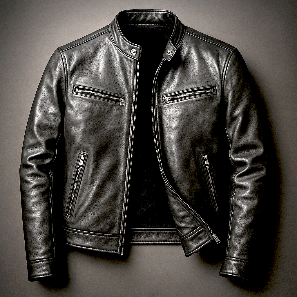 Marlow Vintage Leather-Look Jacket – Product image 02