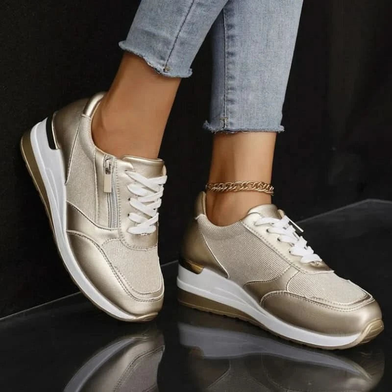 Rivelle Zip-Accent Sneakers – Product image 05