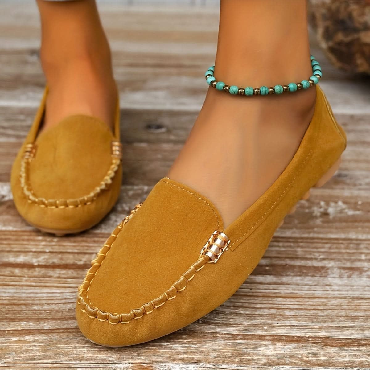 Maisie Soft Suede Flats – Product image 14