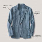 Greenwich Linen Jacket