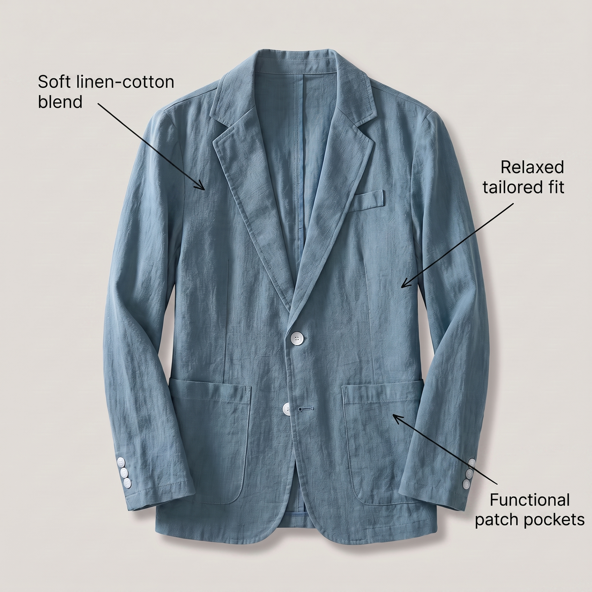 Greenwich Linen Jacket