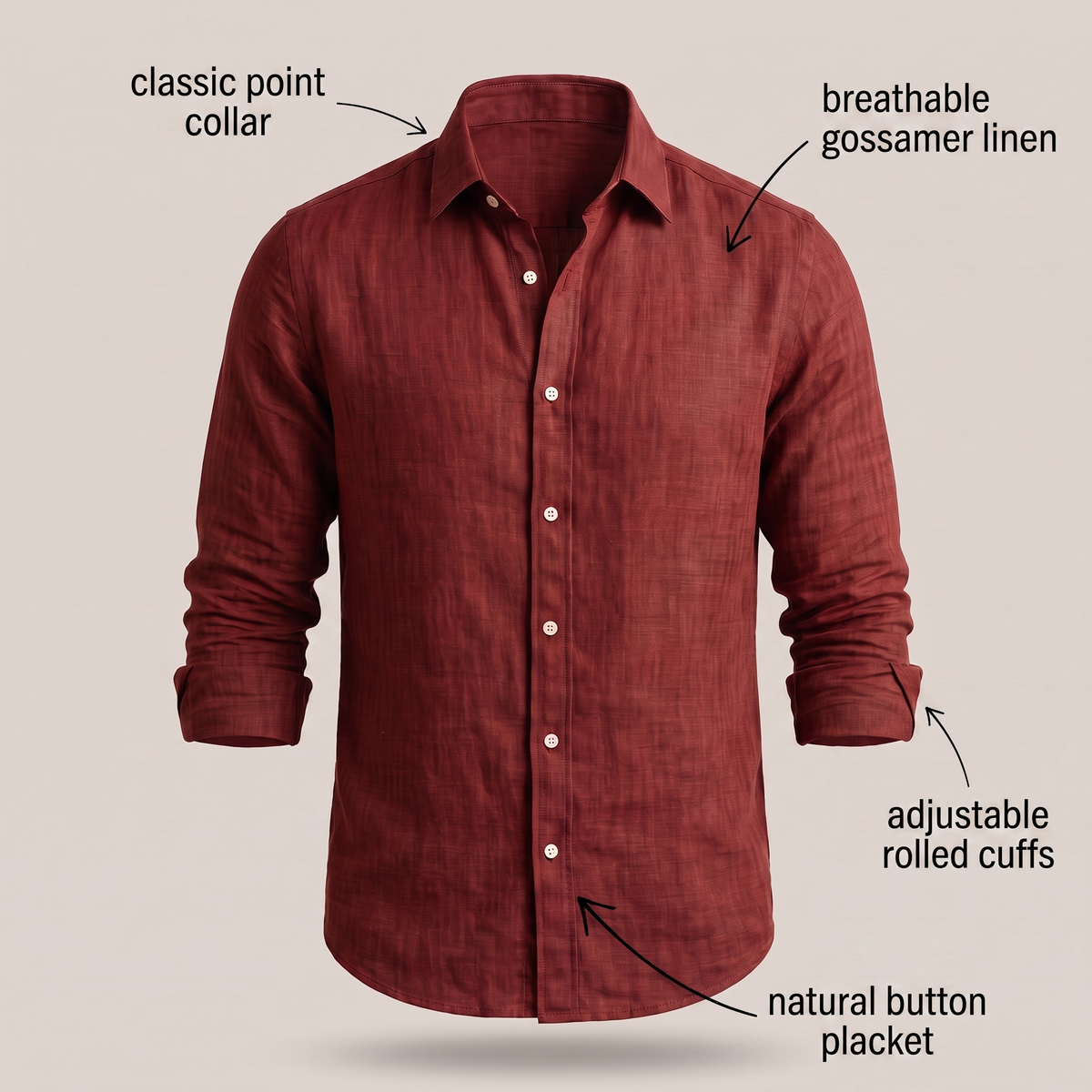 Cambridge Linen Shirt