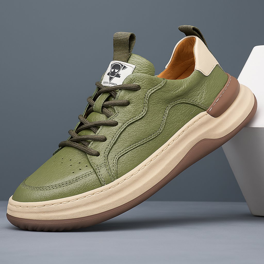 Hartwell Panel Leather Sneakers – Product image 01