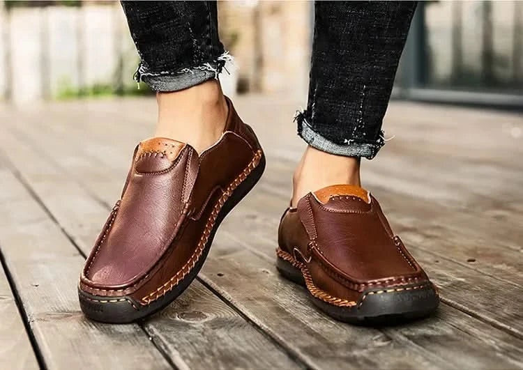 Montford Leather Slip-On Loafers – Product image 04