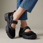 Montelle Walking Sandals on foot - stable sole for confident walking