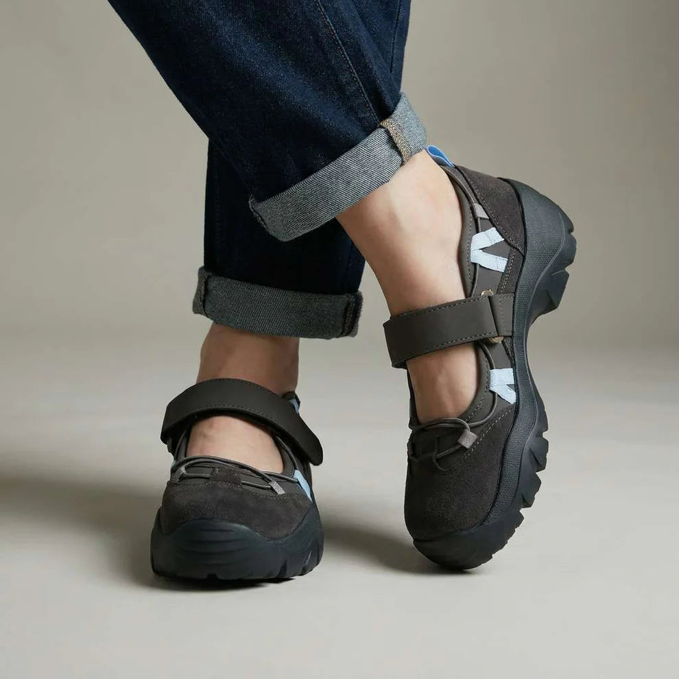 Montelle Walking Sandals detail shot - elegant everyday footwear