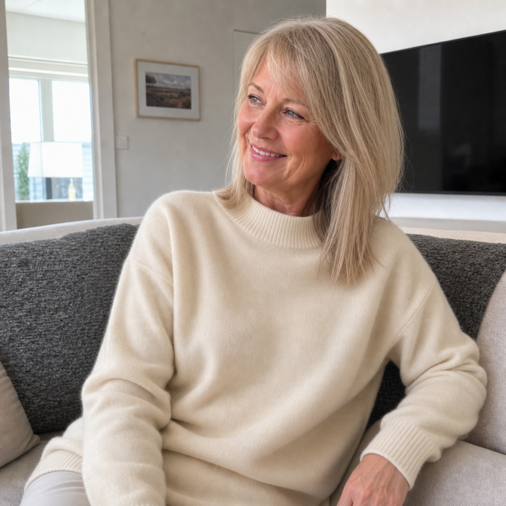 Bromley Cashmere-Blend Crew Knit – Product image 03