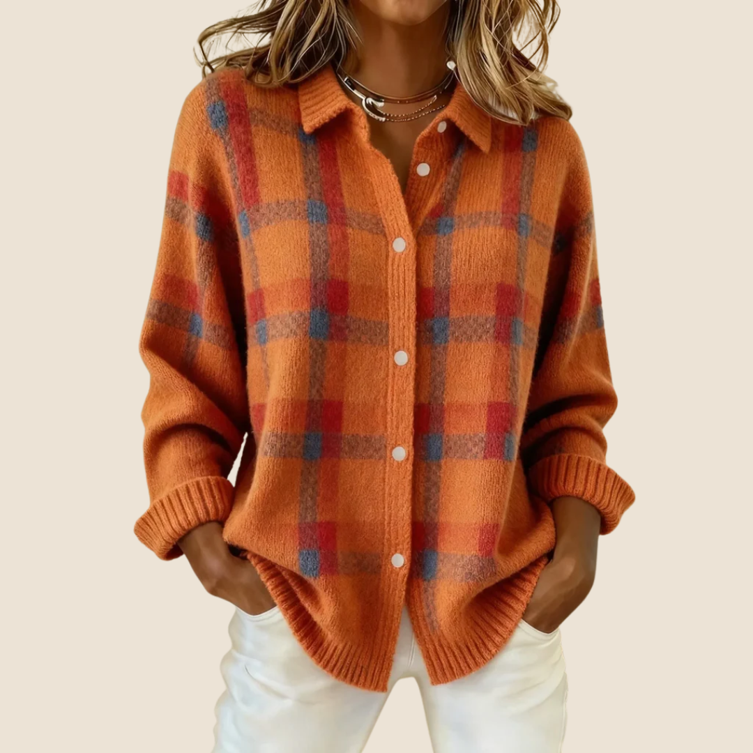 Rosalind Retro Check Knit – Product image 02