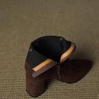 Virelle Suede Block-Heel Boots – Product image 08