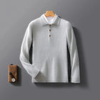 Wellington Cashmere-Blend Polo Knit – Product image 07
