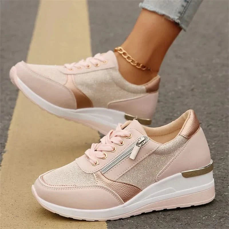 Rivelle Zip-Accent Sneakers – Product image 04