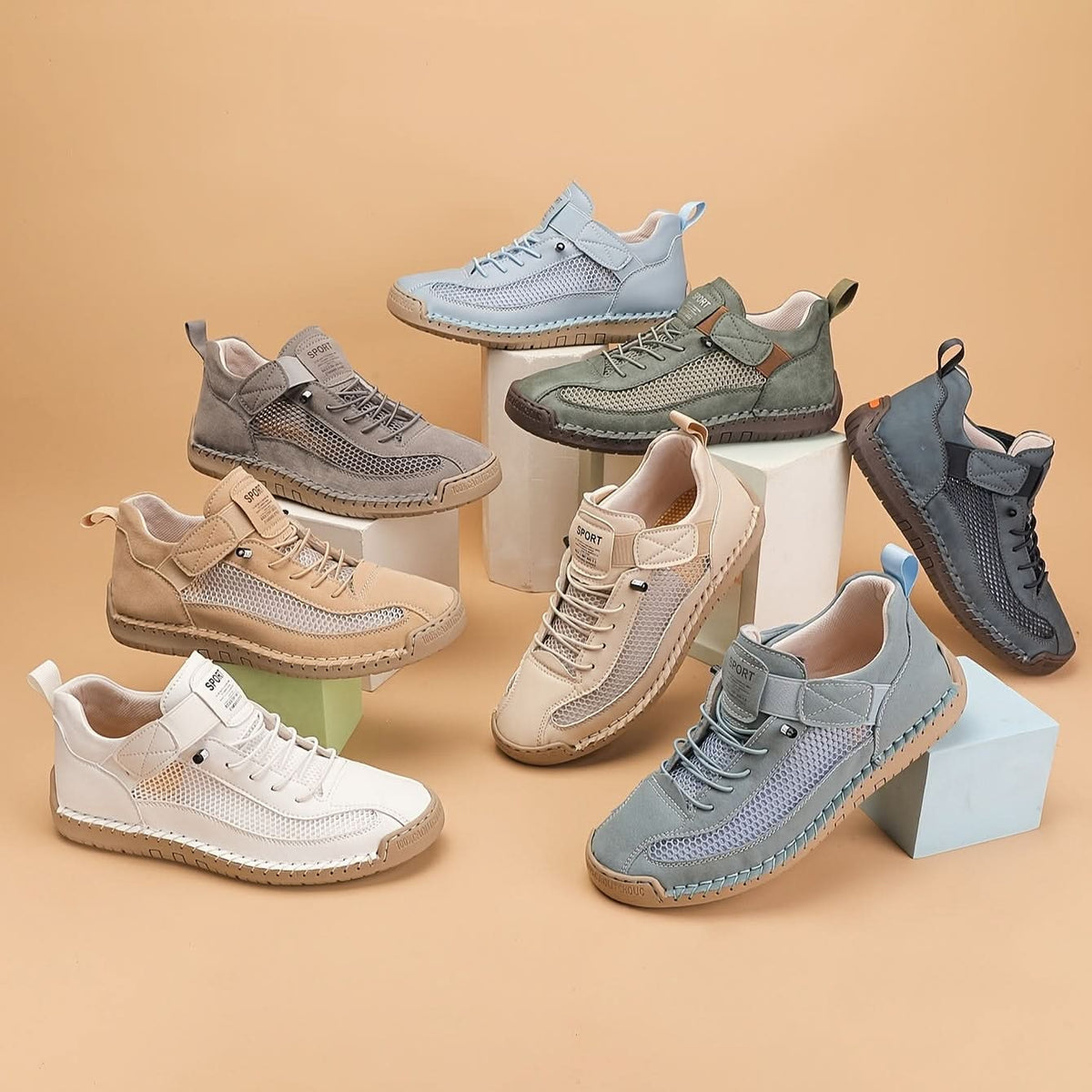 Solenne Air-Mesh Lace Sneakers – Product image 20