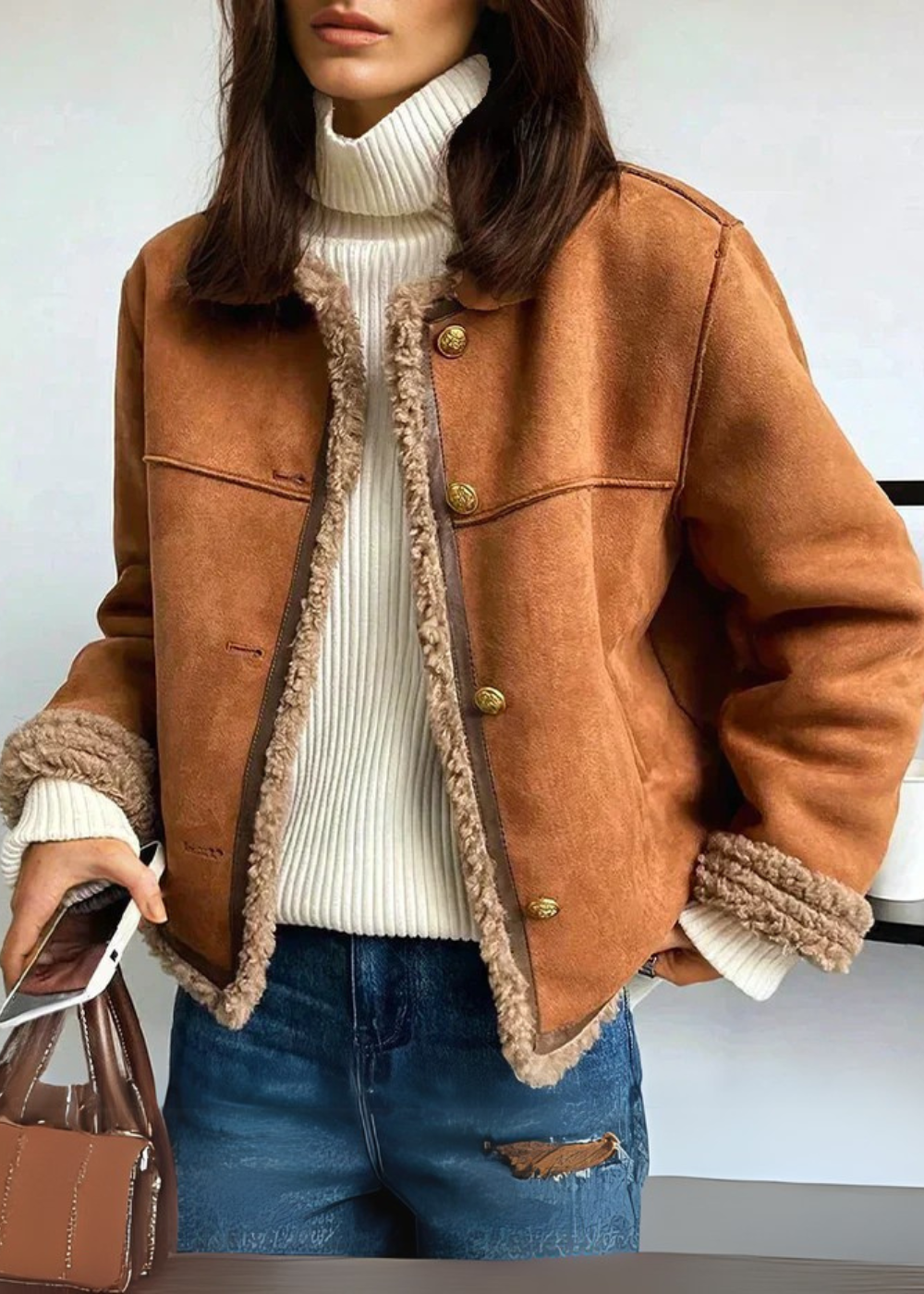 York Shearling Jacket