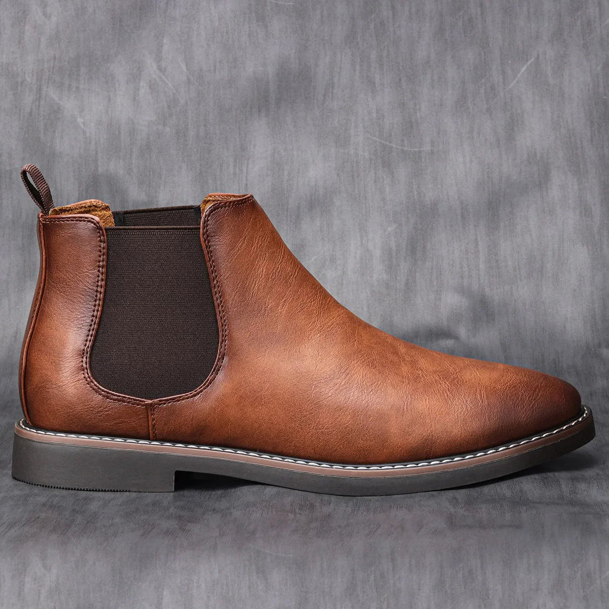 Men's Comfort Round Toe Chelsea Boots