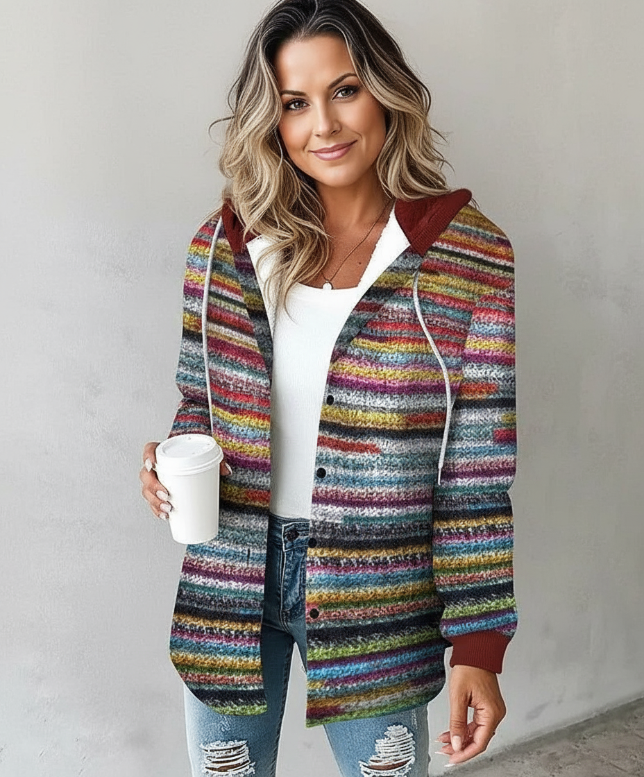 Braemar Plaid Hooded Coat – Product image 03