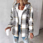 Braemar Plaid Hooded Coat – Product image 06