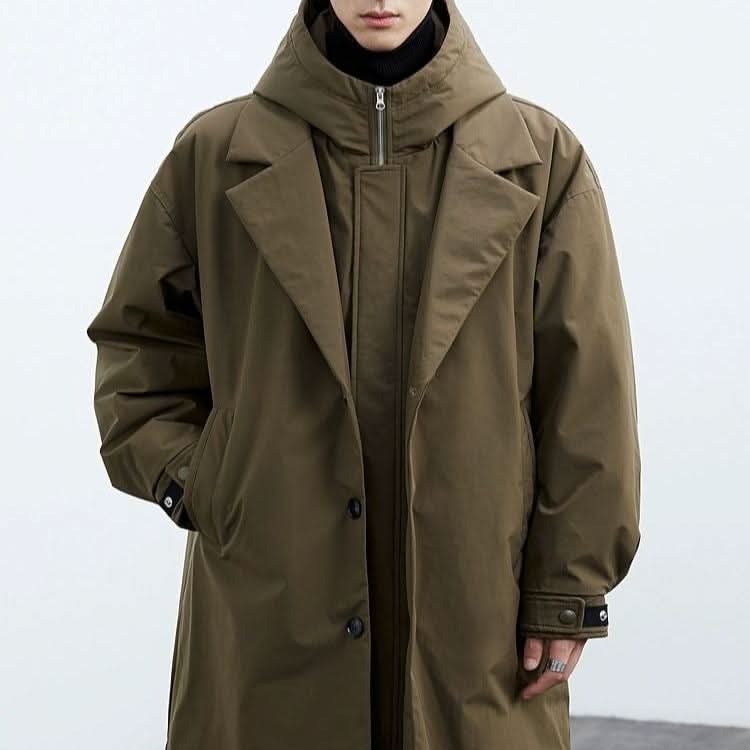 Grosvenor Hooded Coat - Black
