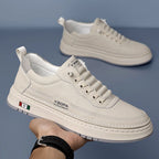 Verona Trainers in White - clean minimalist design for versatile styling