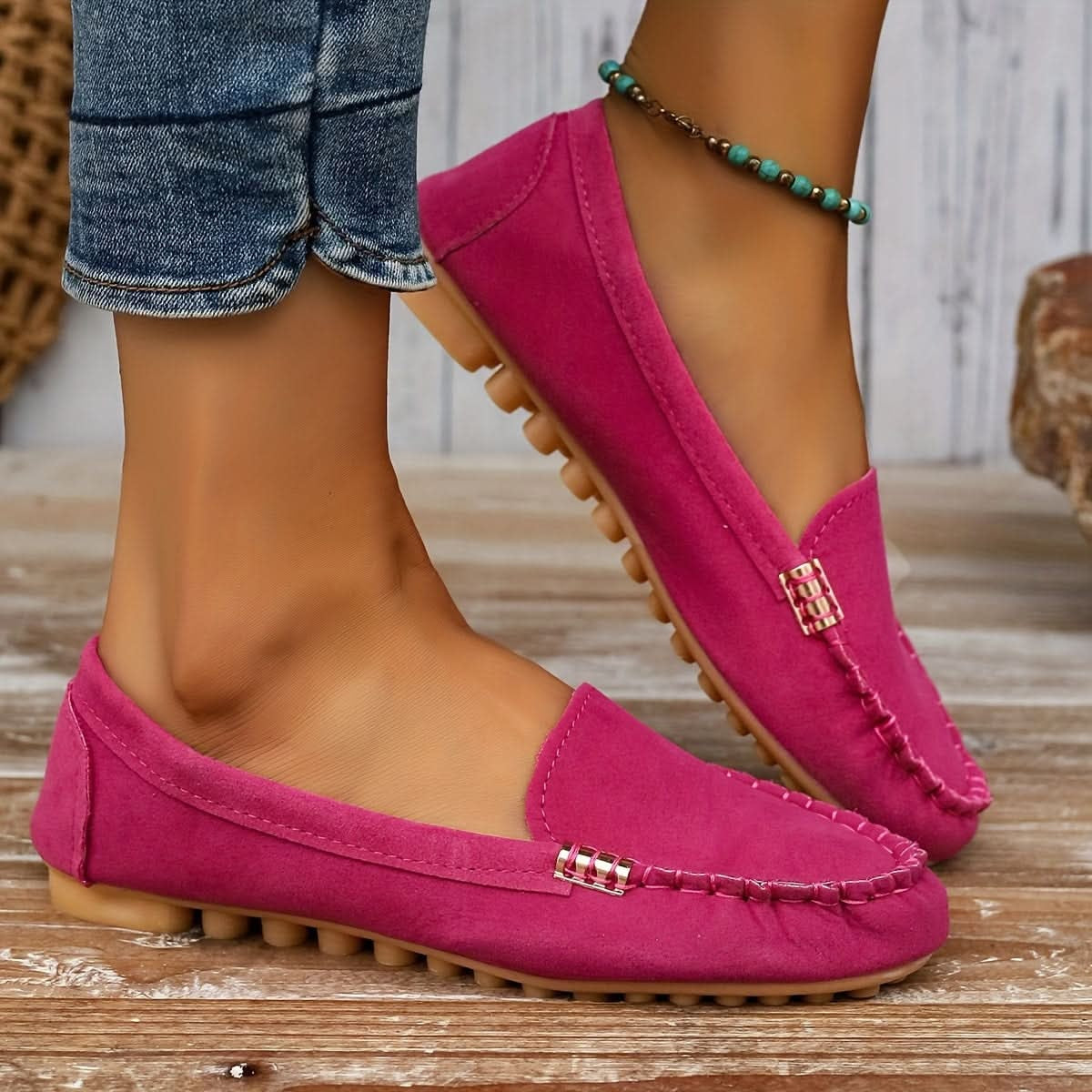 Maisie Soft Suede Flats – Product image 13